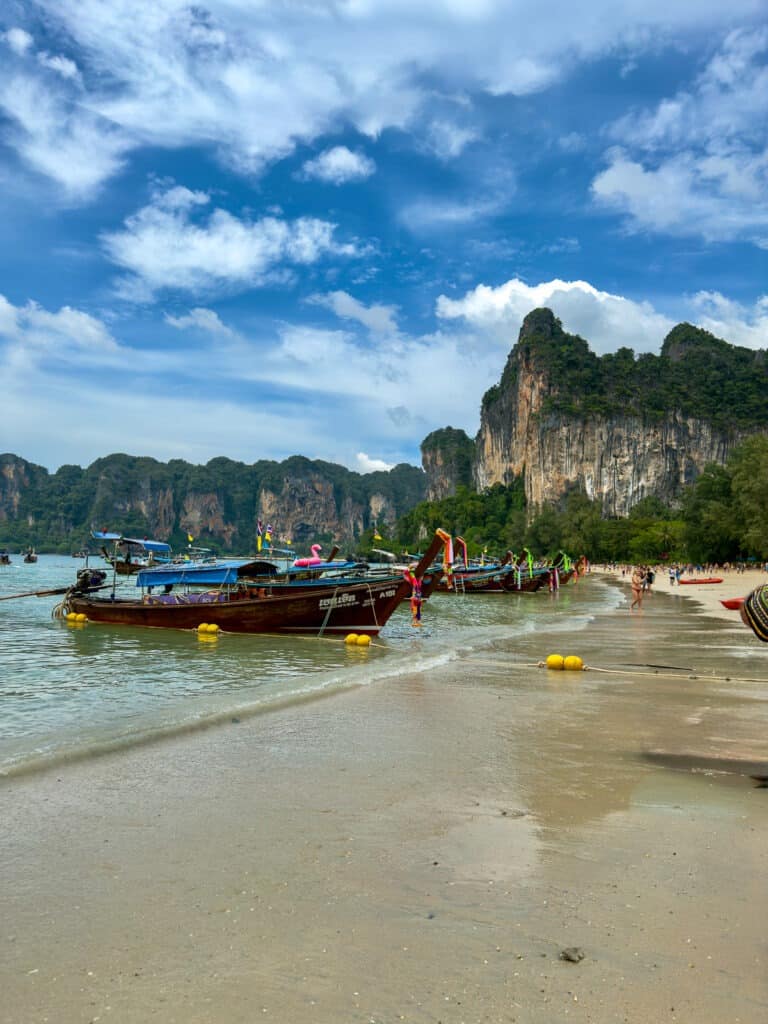 Railay beach in krabi